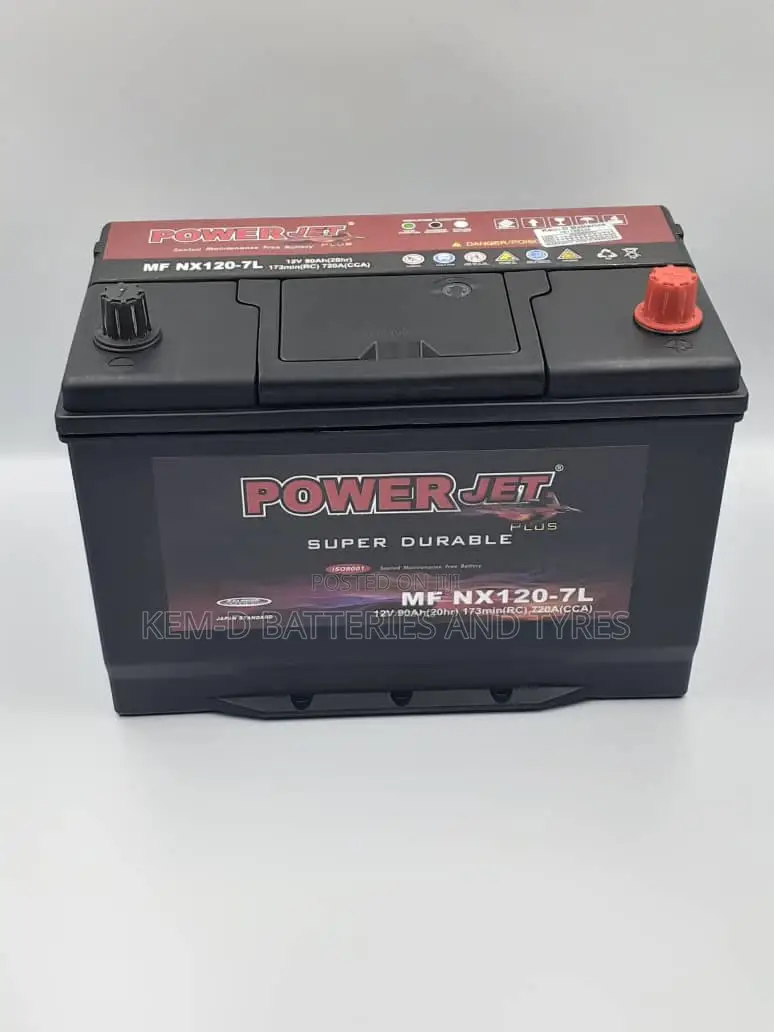 17 Plates Powerjet Car Battery - Free Delivery