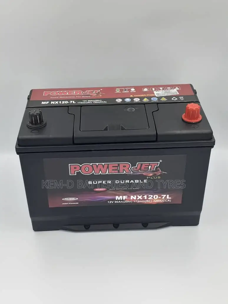 17 Plates Powerjet Car Battery - Free Delivery