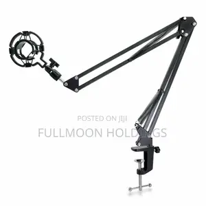 Adjustable Microphone Stand Suspension Boom Scissor Arm Mic