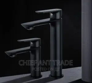 Tap / Faucet Black. Hot Cold. Qh850