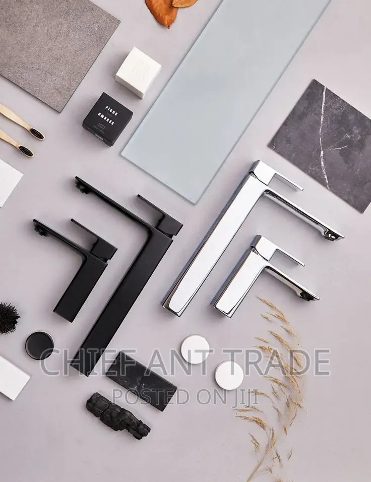 Tap / Faucet Black. Hot Cold. Qh850