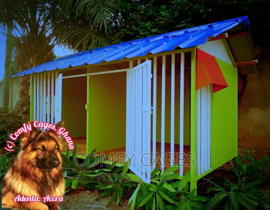 World-Class Double Galvanized Steel Comfy Security Dog Cage