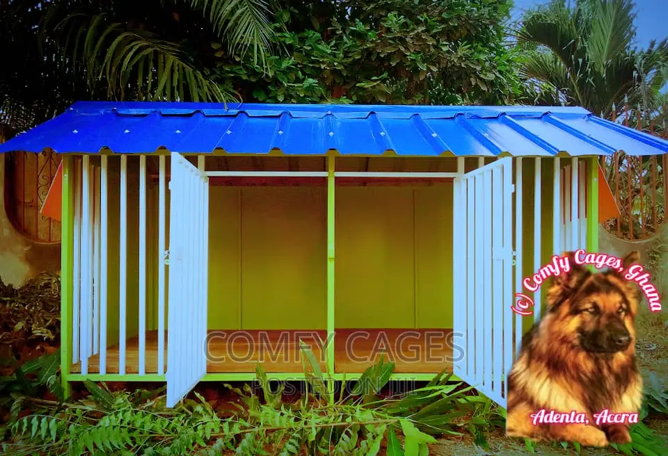 World-Class Double Galvanized Steel Comfy Security Dog Cage