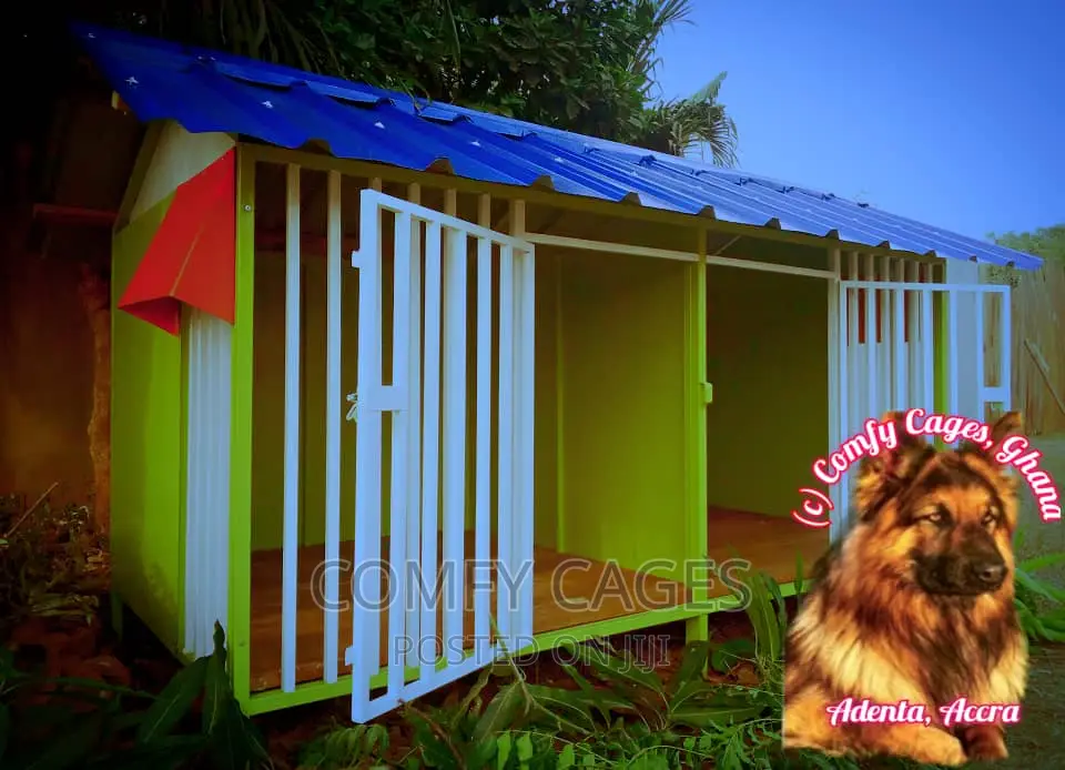 World-Class Double Galvanized Steel Comfy Security Dog Cage