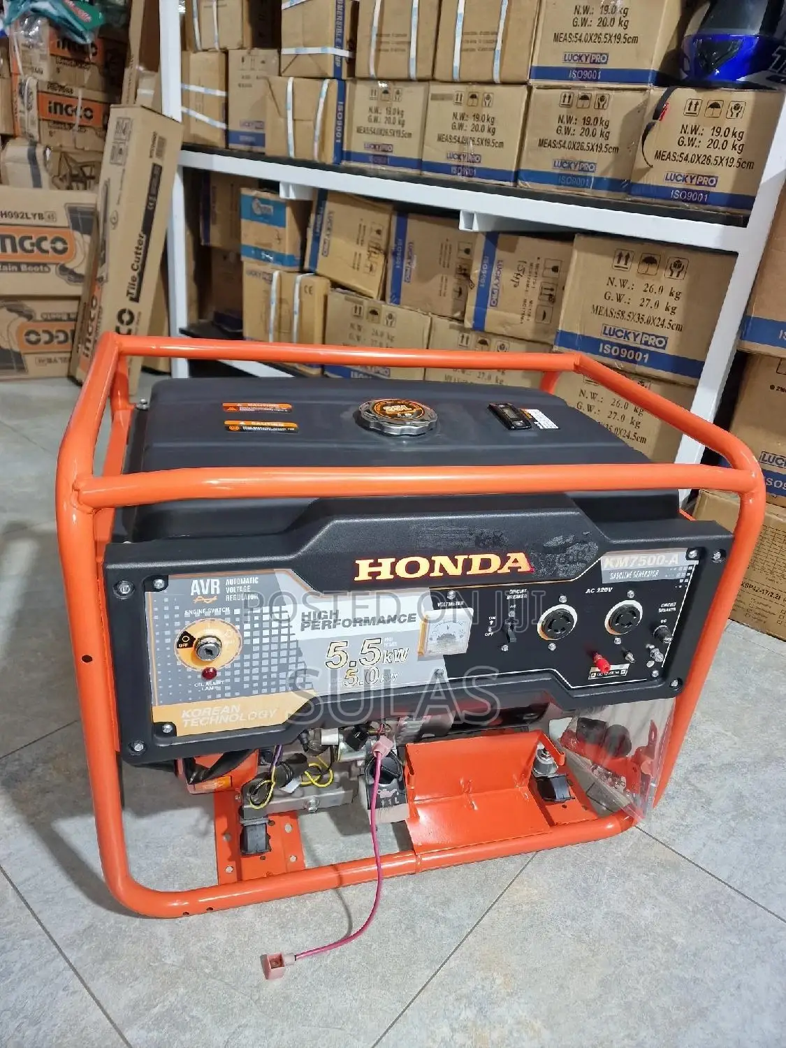 5.5 Kva Honda Genset