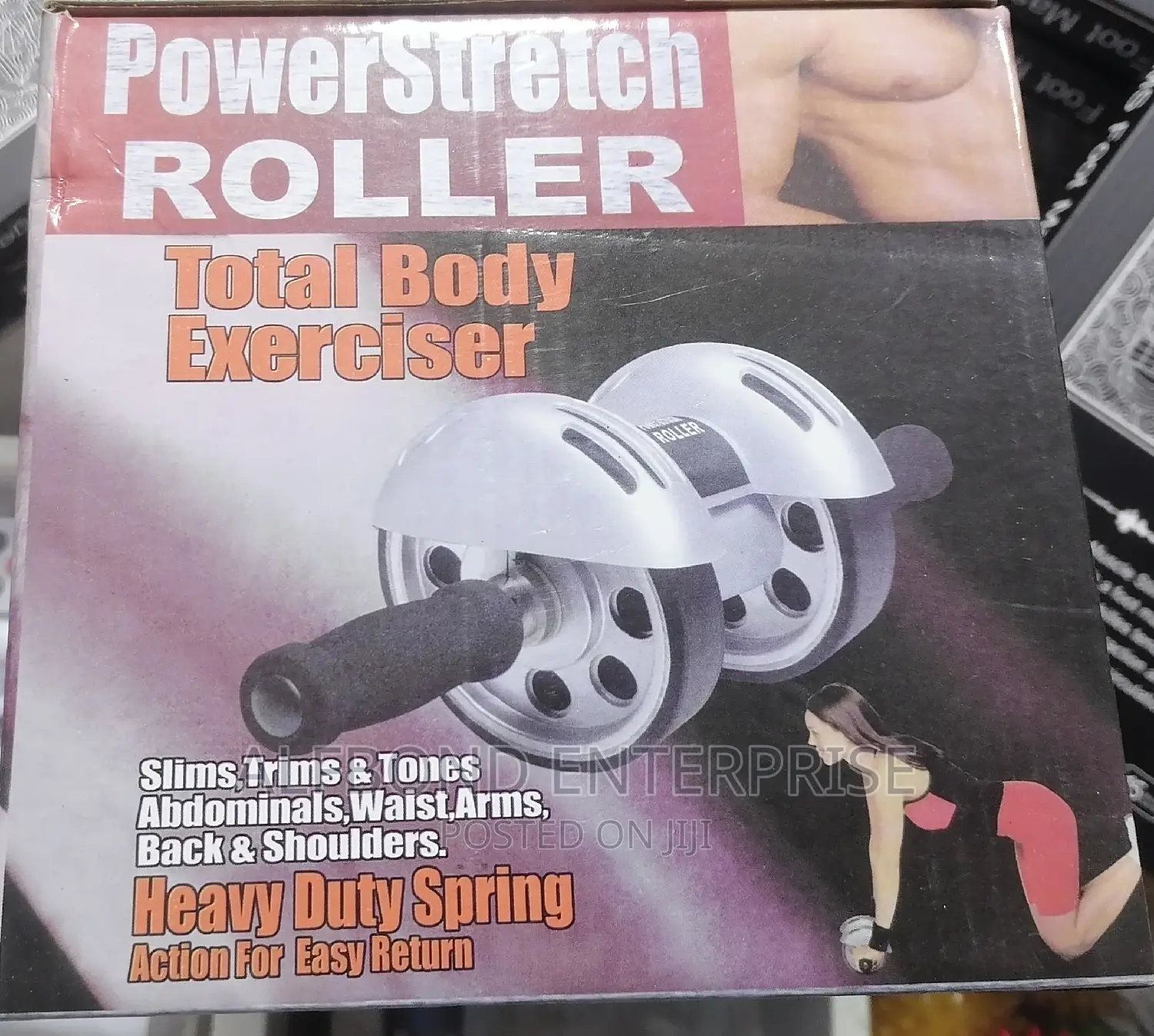 Power Stretch Stomach Roller