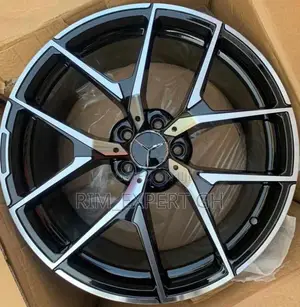 Original Mercedes Benz Rim 18 YY Black and Silver