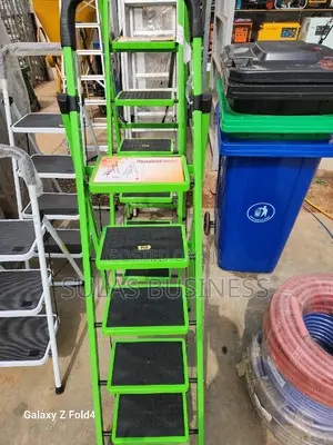 3 Step Ladder Green Color