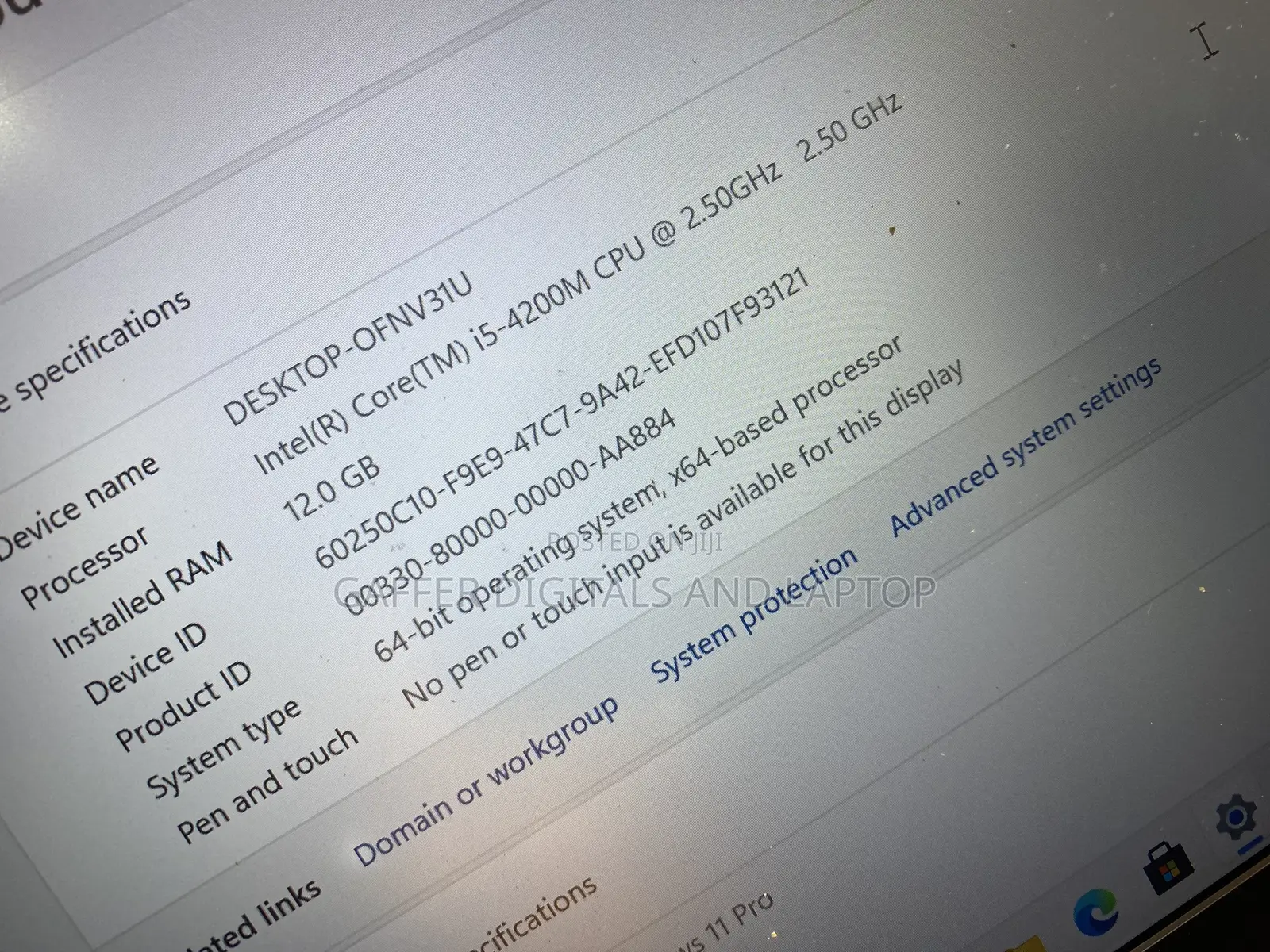 New Laptop HP ProBook 640 G1 12GB Intel Core I5 HDD+SSD 500GB