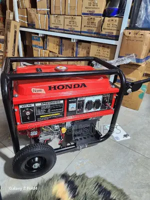 7 Kva 15 HP Petrol Honda Genset