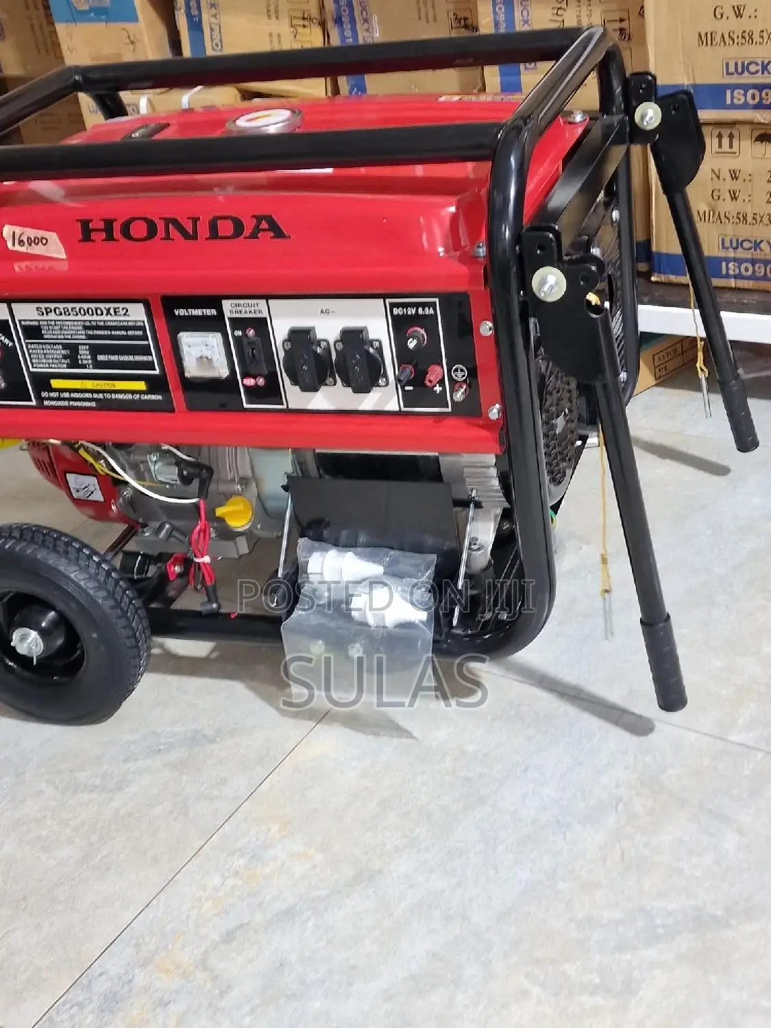 7 Kva Honda Genset, 15 HP