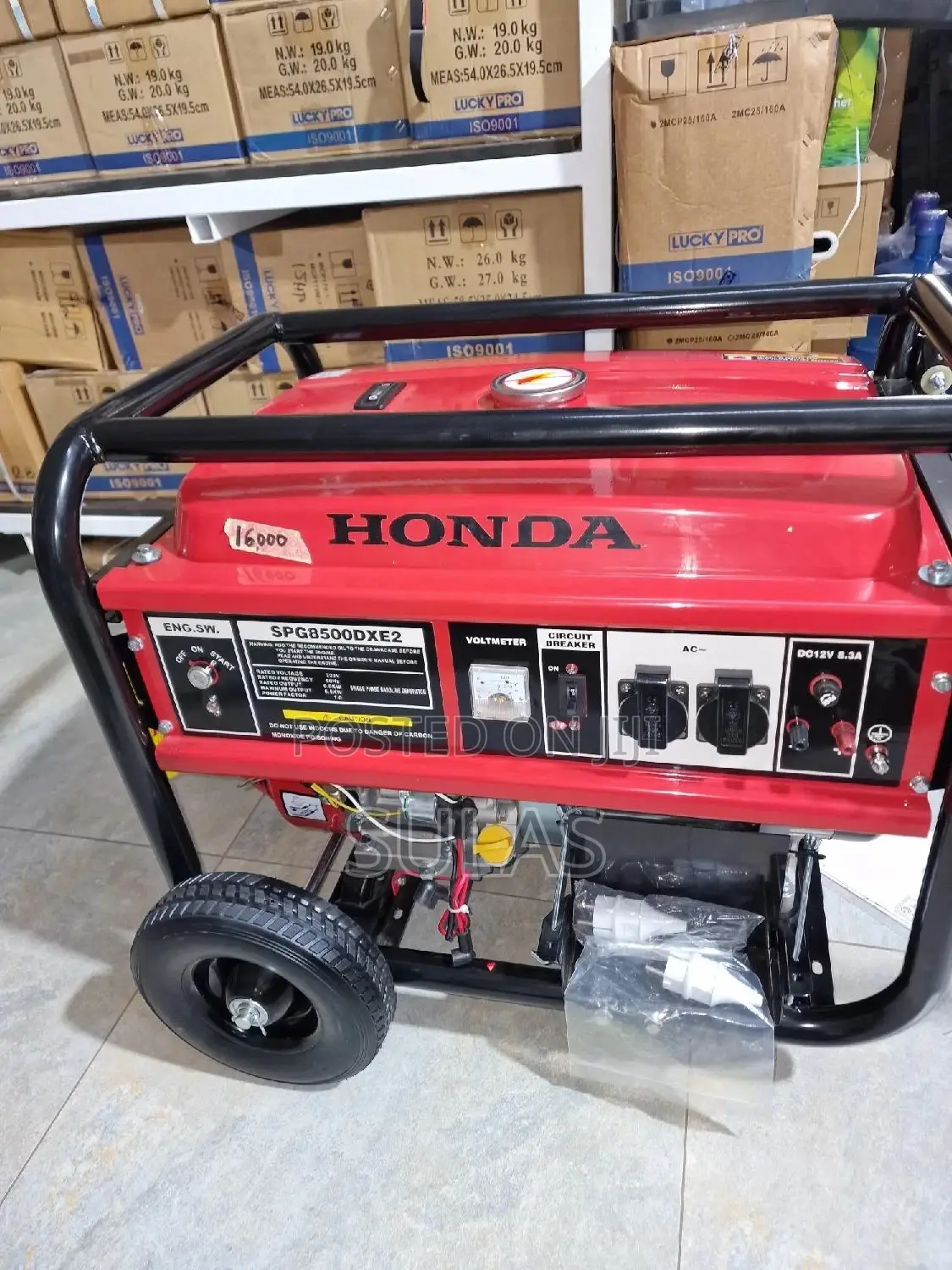 7 Kva Honda Genset, 15 HP