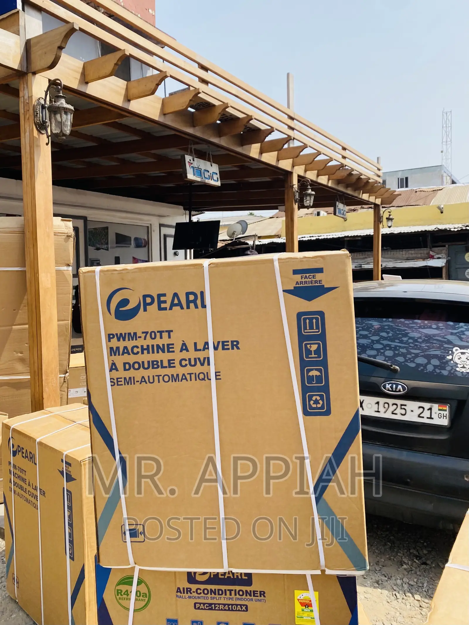 Unique Design Pearl 7kg Twin Tap Electric Washing Machine.