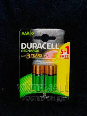 Duracell Aaa Rechargeable Batteries 5+1pack