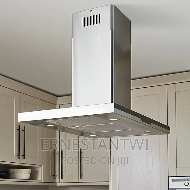 90cm Island Chimney Cooker Hood Extractor