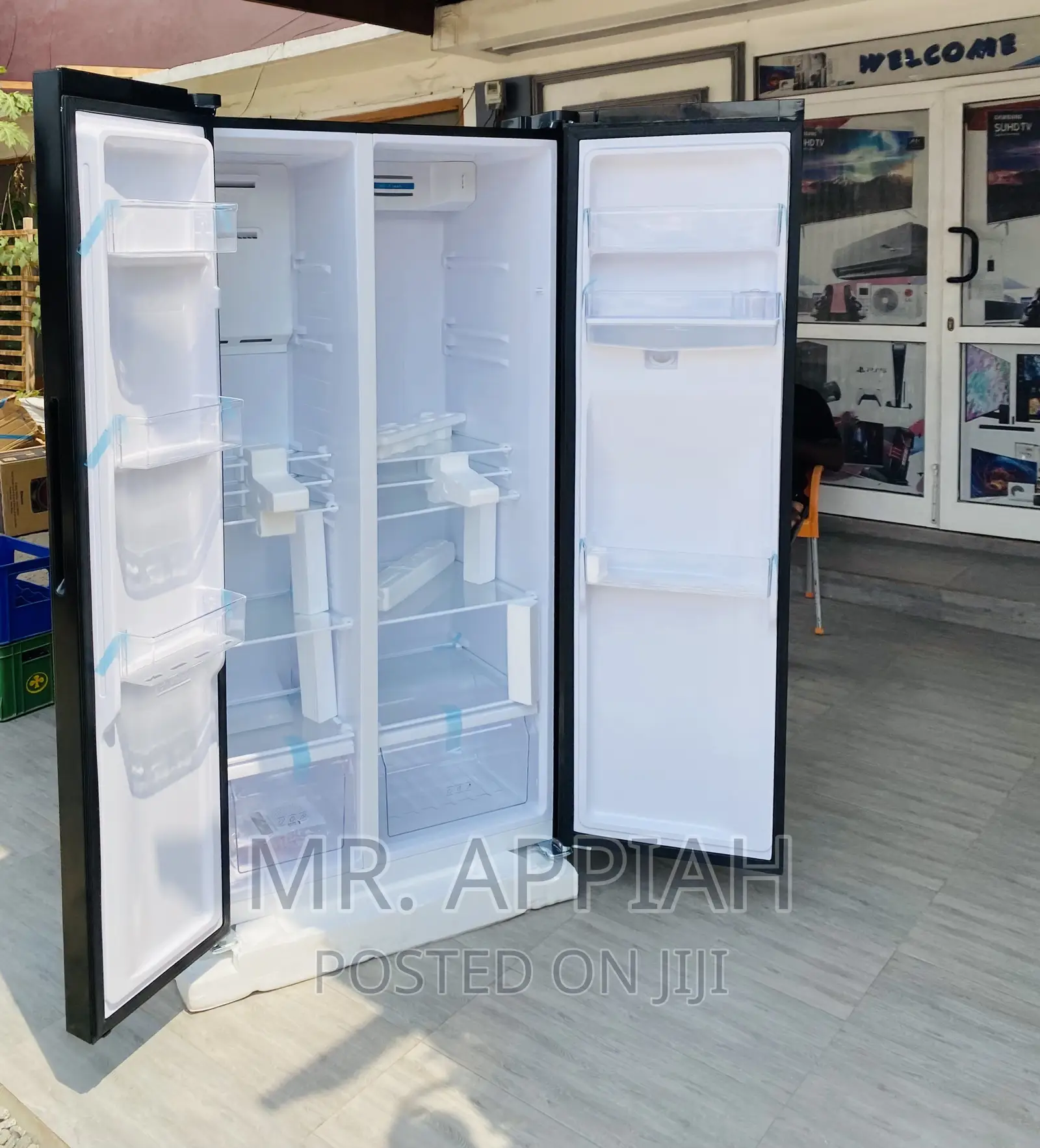 Reliable Nasco Side by Side ElectricFridge(Nassb2-64s)Black