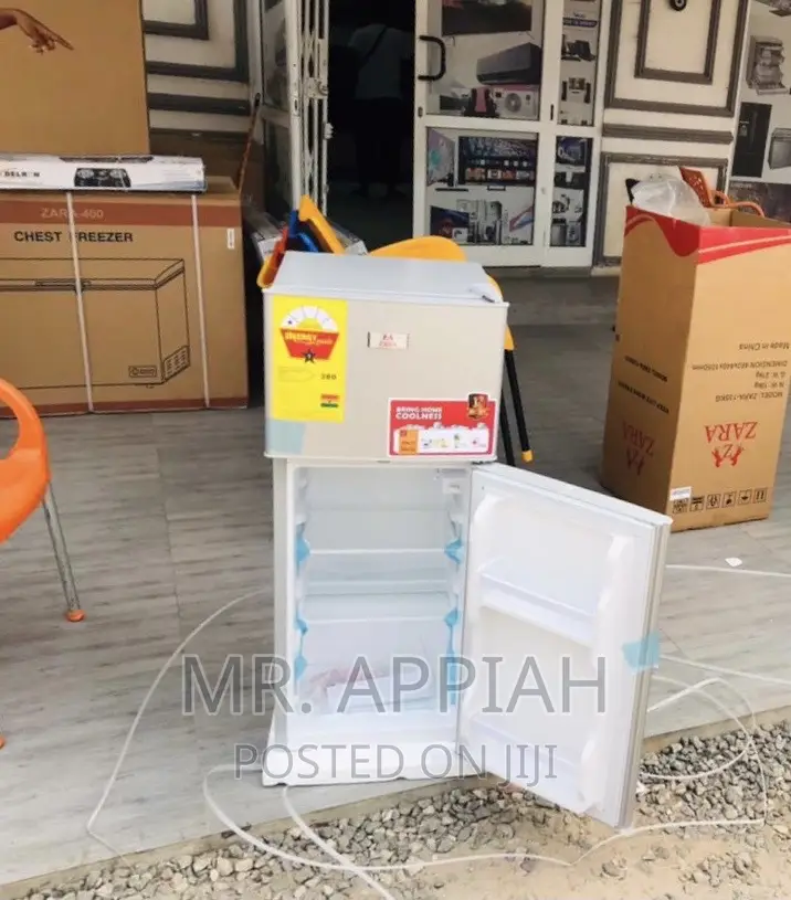 Super Chilling Zara-135kh Double Door Refrigerator.