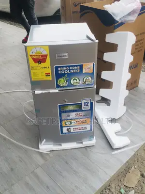 Nasco Topfreezer Doubledoor Gray Nasf2-120 Electric Fridge