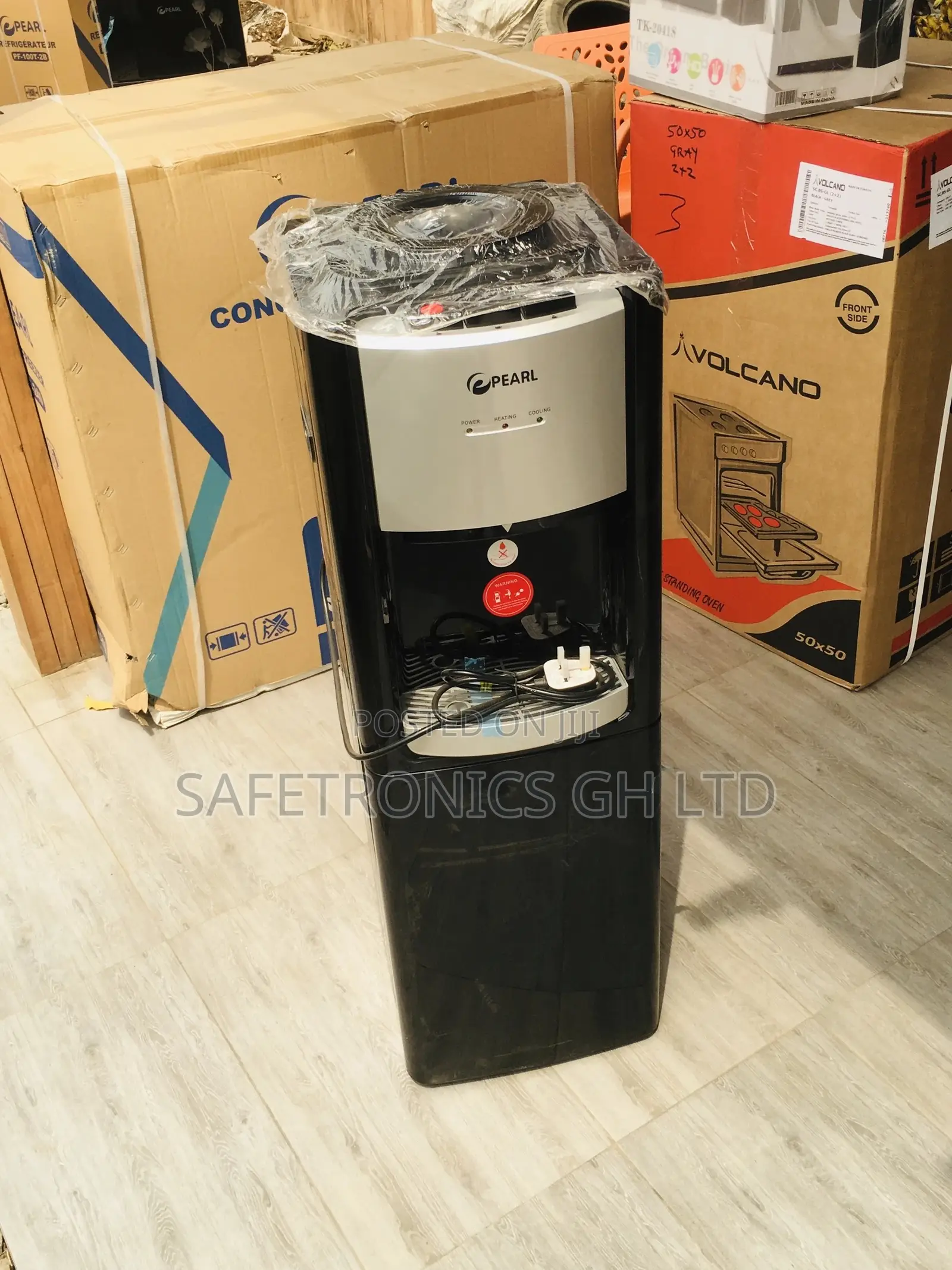 Hot/Cold Pearl Water Dispenser Black PWD-2008 Electric