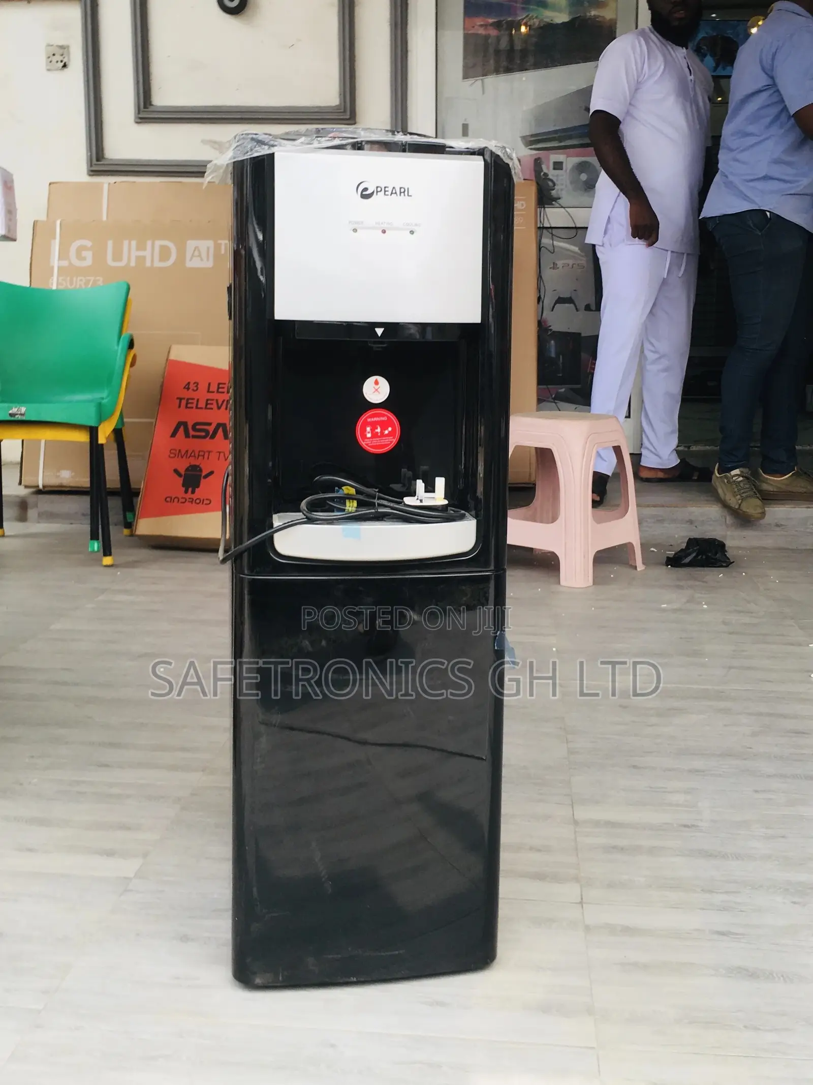 Purchase Pear Black PWD-2008 Water Dispenser Hot/Cold