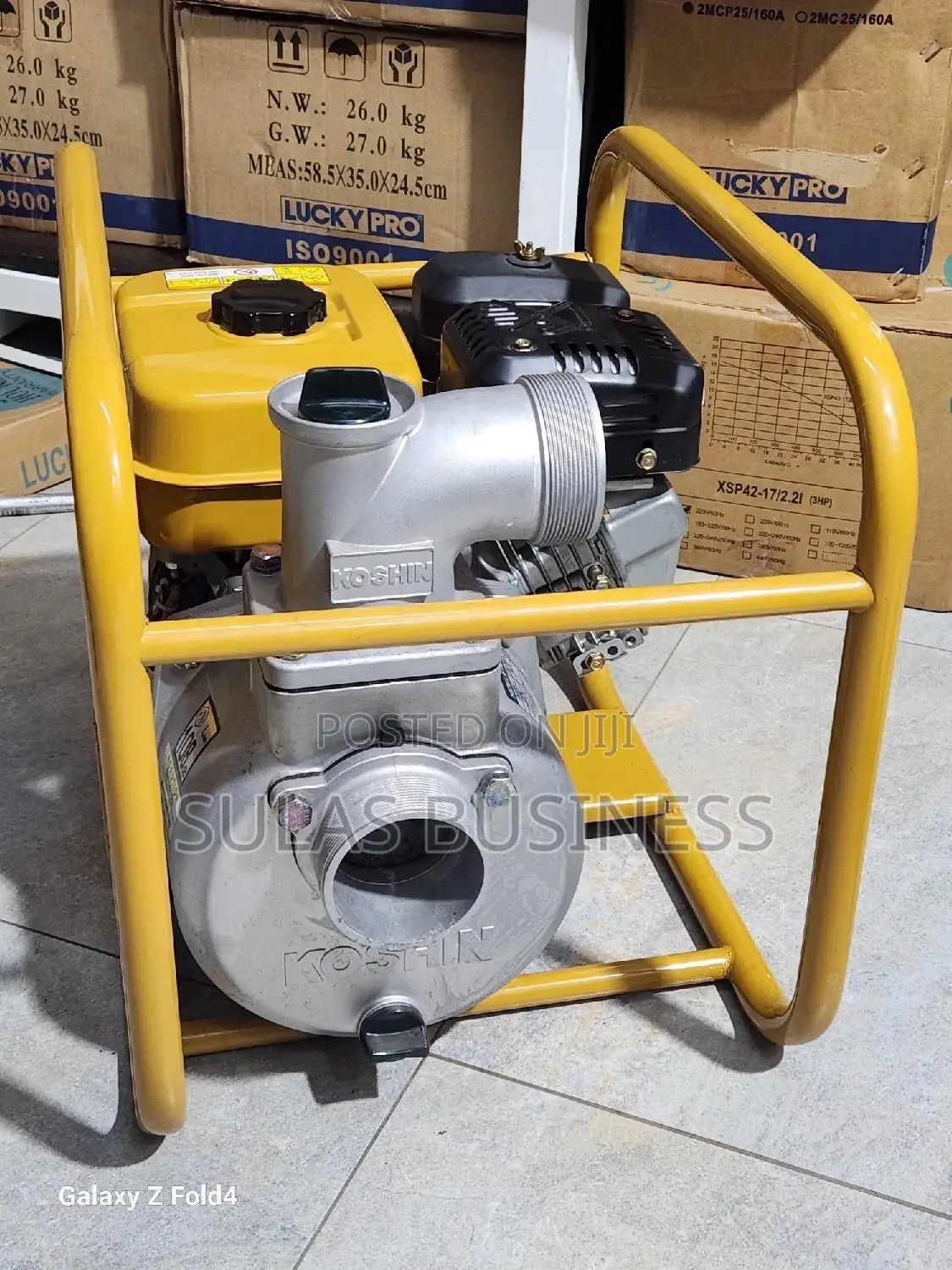 6.0hp Japanise 3-Inch Robin Water Pump