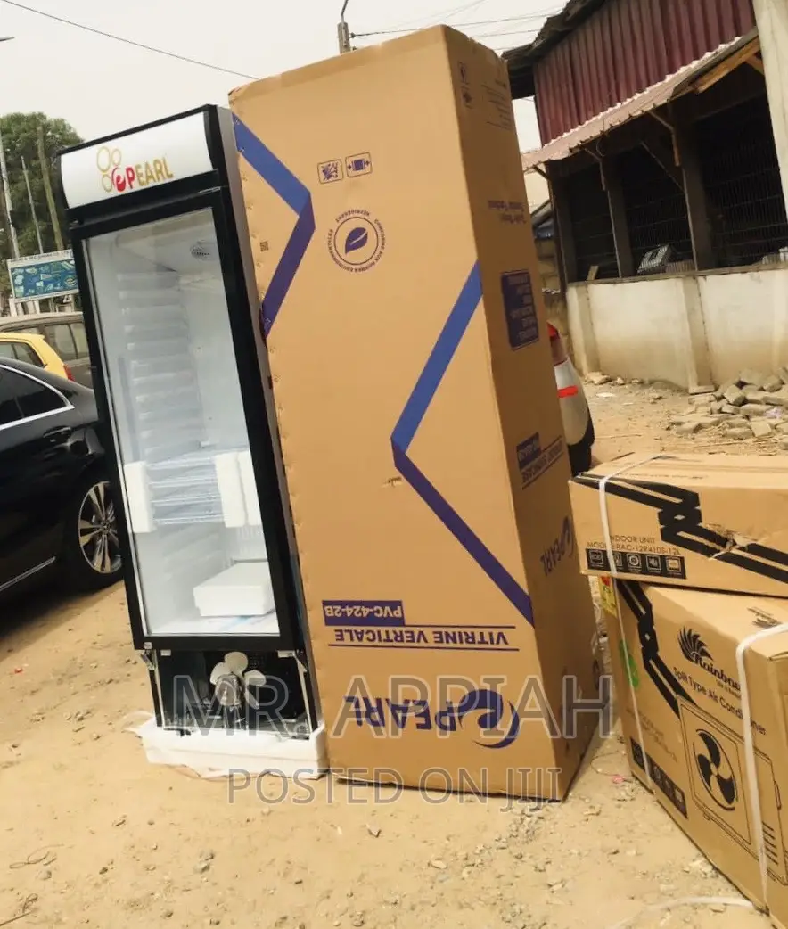 Super Chilling Pearl PVC-424 Single Door Display Fridge.