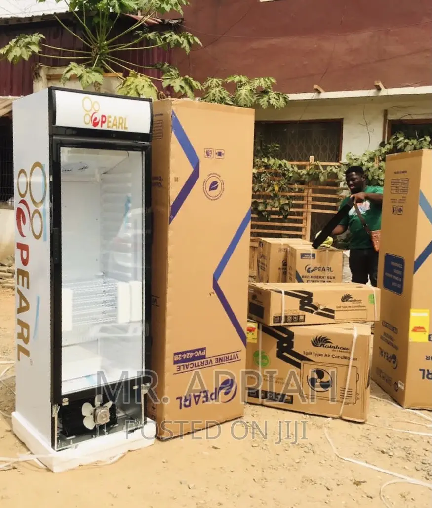Super Quality Pearl PVC-424 Single Door Display Fridge.