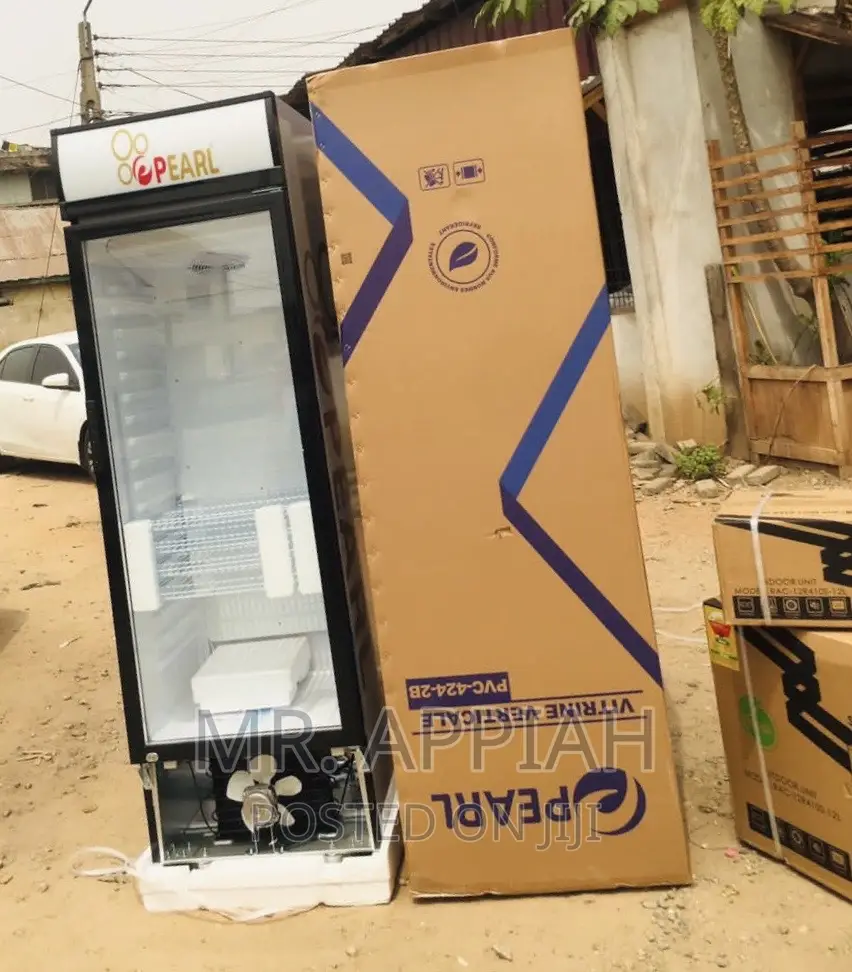 Super Affordable Pearl PVC-424 Single Door Display Fridge.