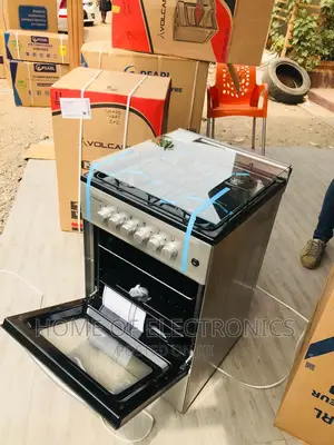 Sealed Fresh Volcano 50*50cm Oven Grill 4 Gas Cooker