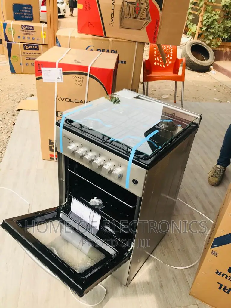 Sealed Fresh Volcano 50*50cm Oven Grill 4 Gas Cooker