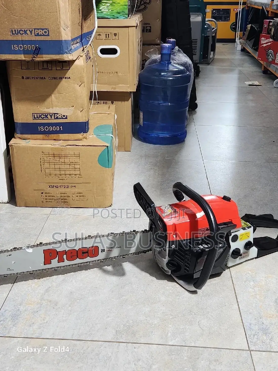 20 Inches Preco Chain Saw, 4-Stroke Engine