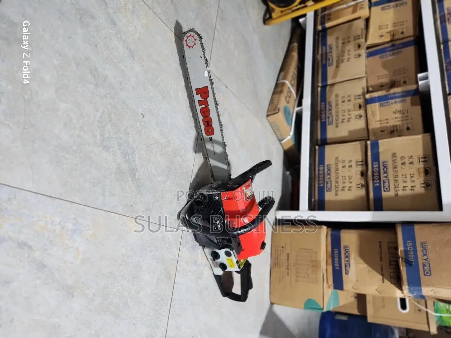 20 Inches Preco Chain Saw, 4-Stroke Engine