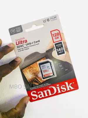Original Sandisk 128gb Camera Sd Card