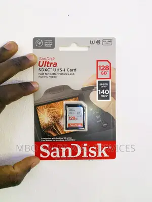 Original Sandisk 128gb Camera Sd Card