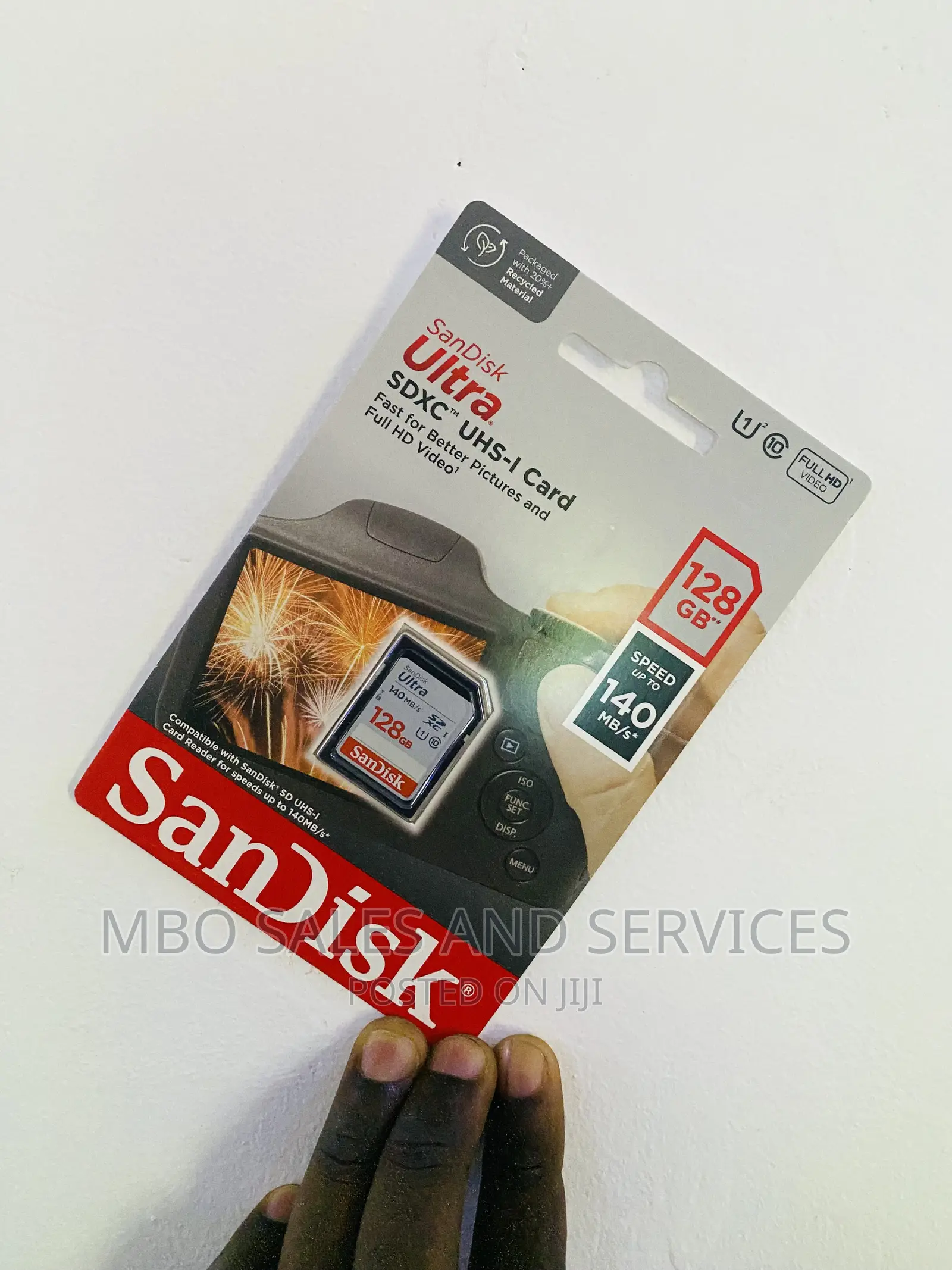 Original Sandisk 128gb Camera Sd Card