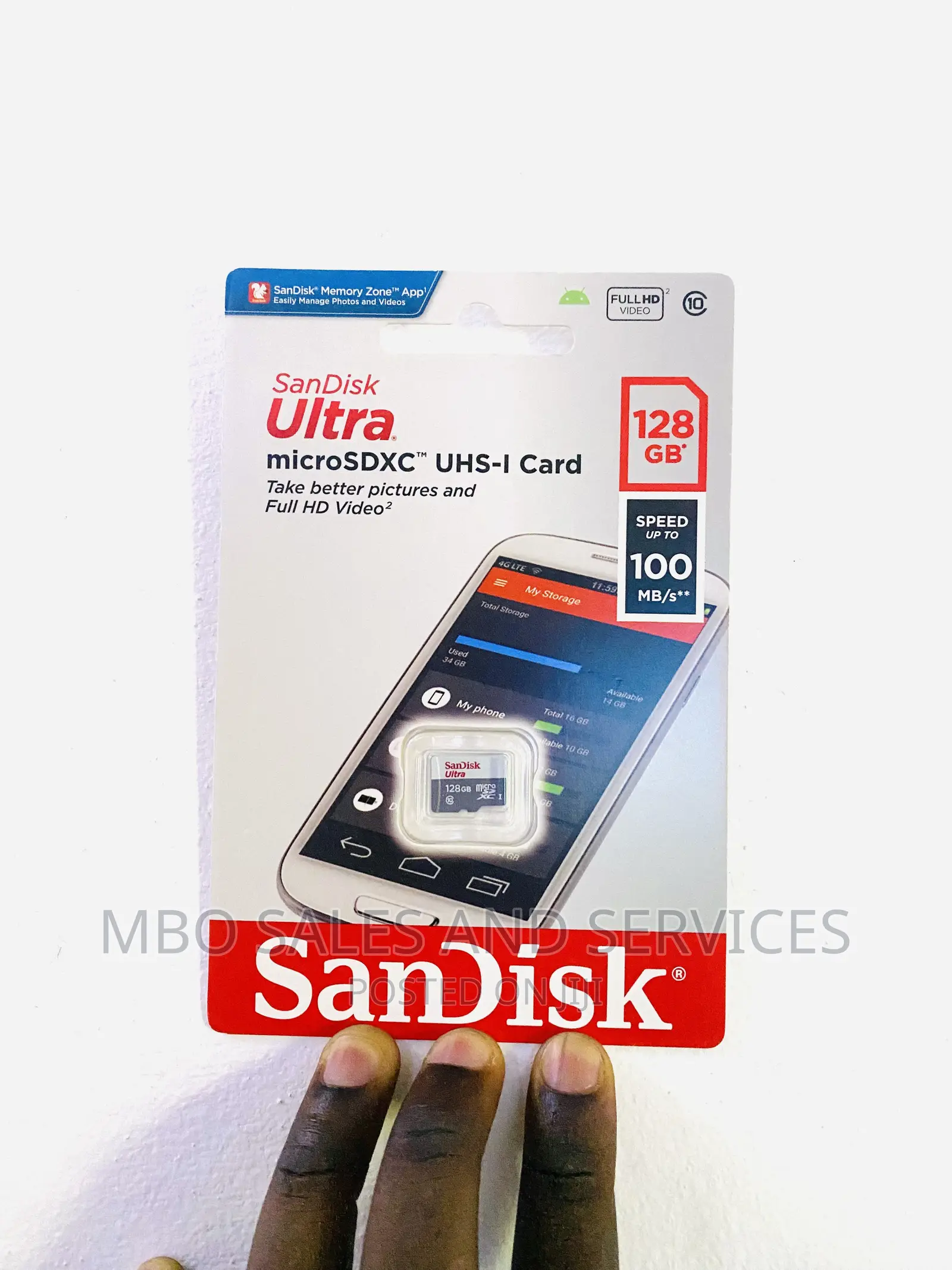 Original Sandisk 128gb Micro Sd Card