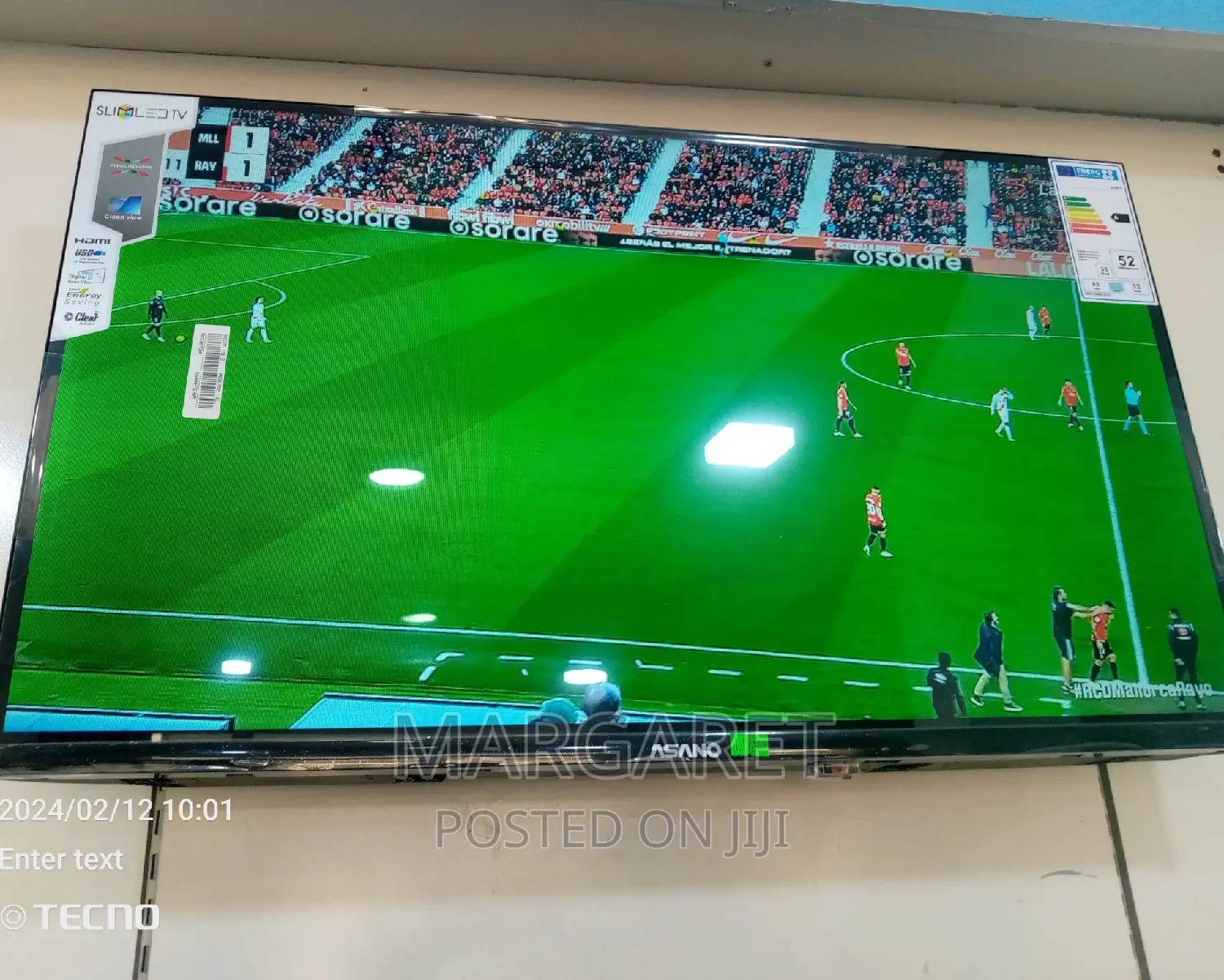 Asano 32 Inches Tv
