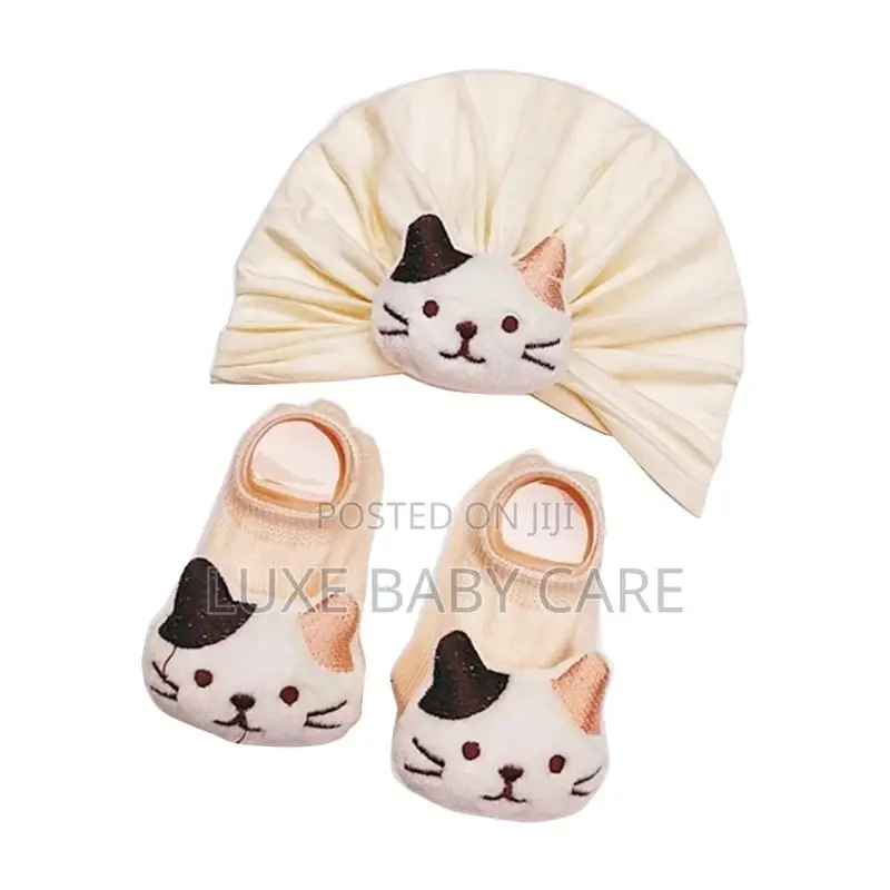 Cartoon Hair Turban With Shocks for Baby Girl