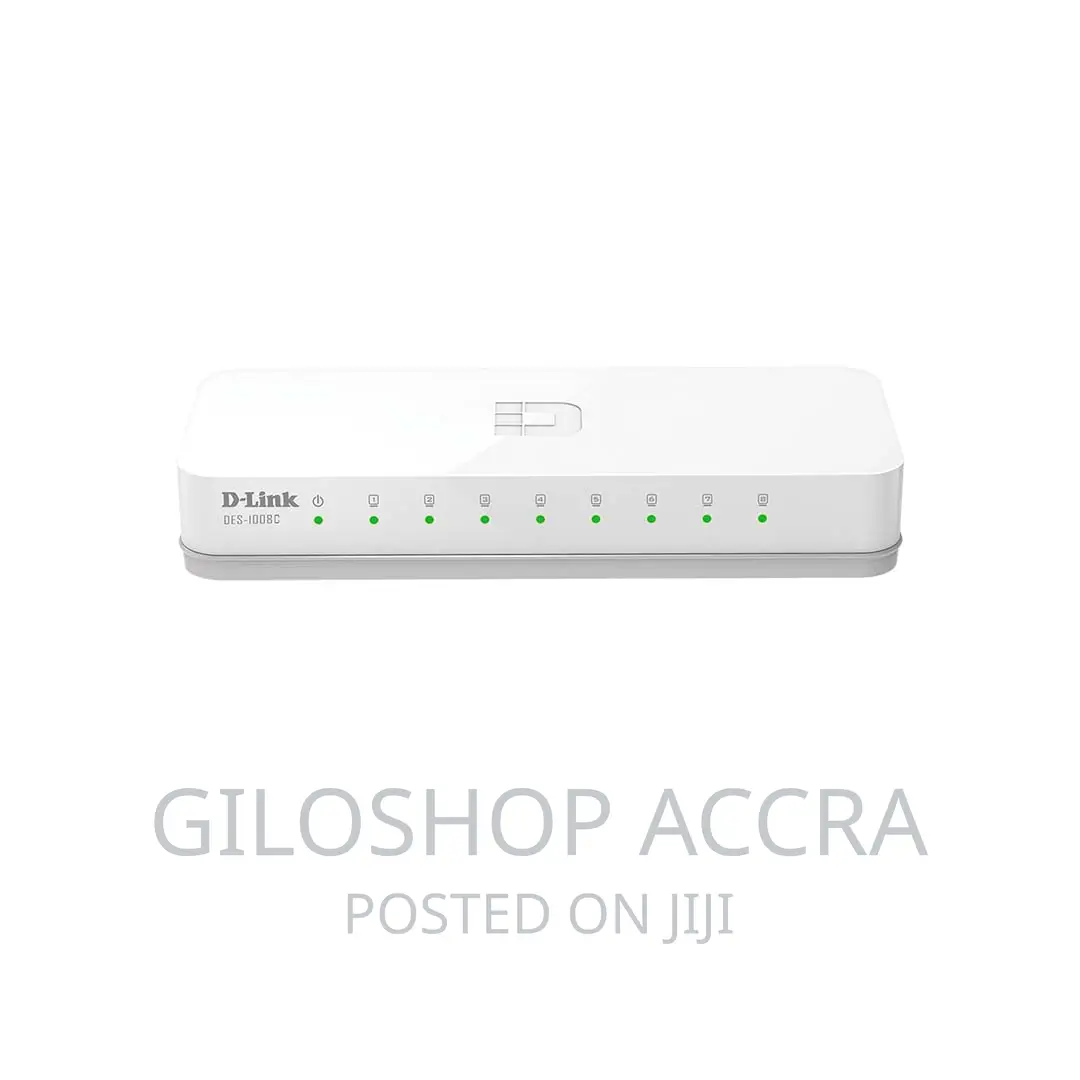 D-Link 8 PORT 10/100mbps Unmanaged Switch