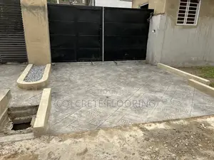 Outdoor Stamped Concrete Floor
