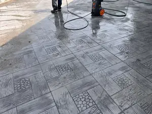 Outdoor Stamped Concrete Floor