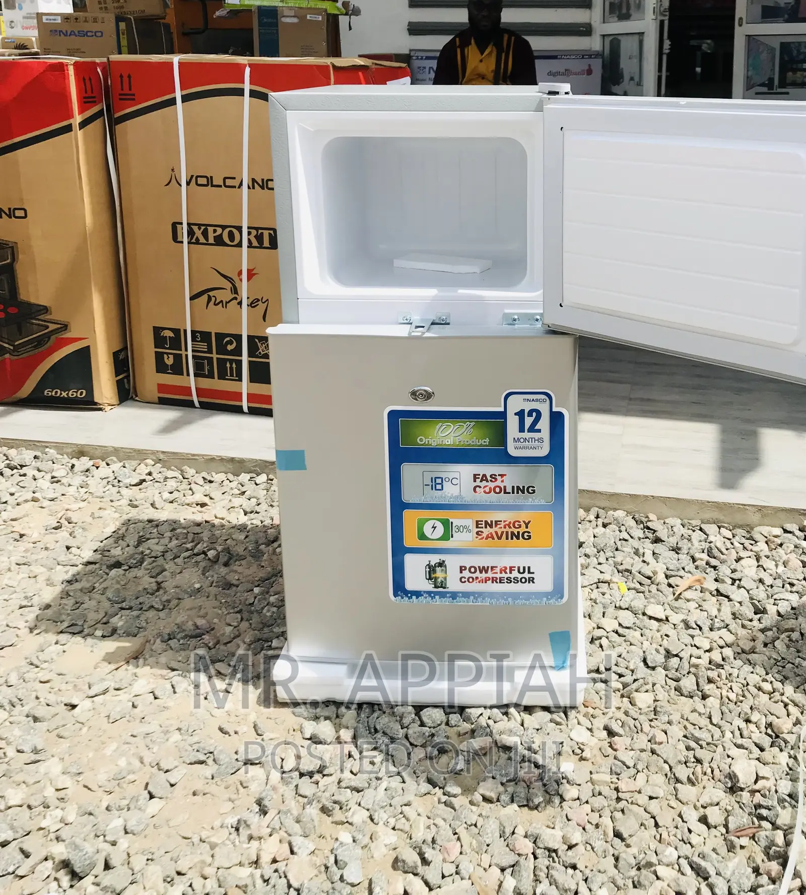 Extremely Nasco Nasf2-120 2 Door Table Top Fridge.