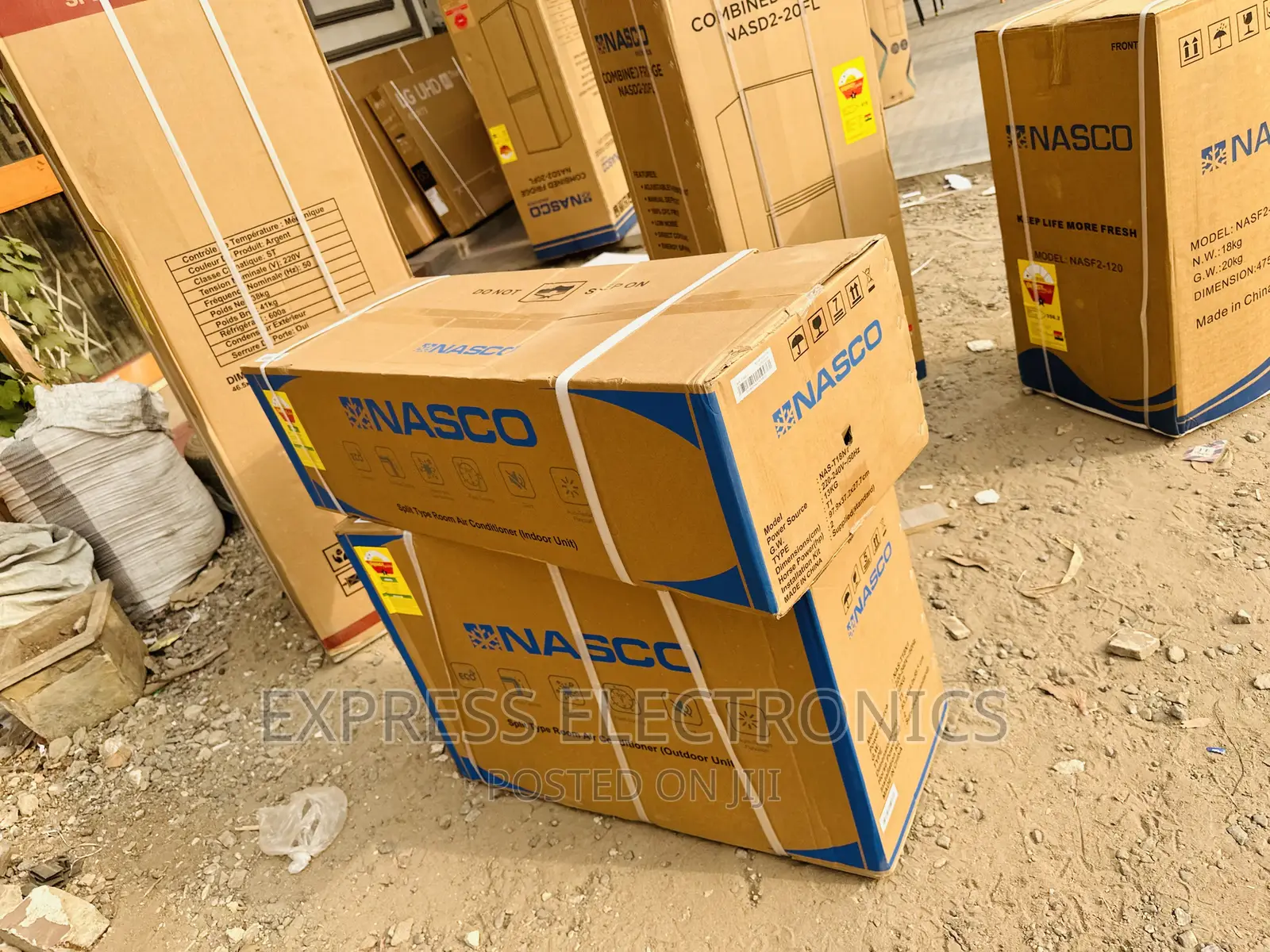 Nasco 1.5hp Ac White Best Sale at 10gig White
