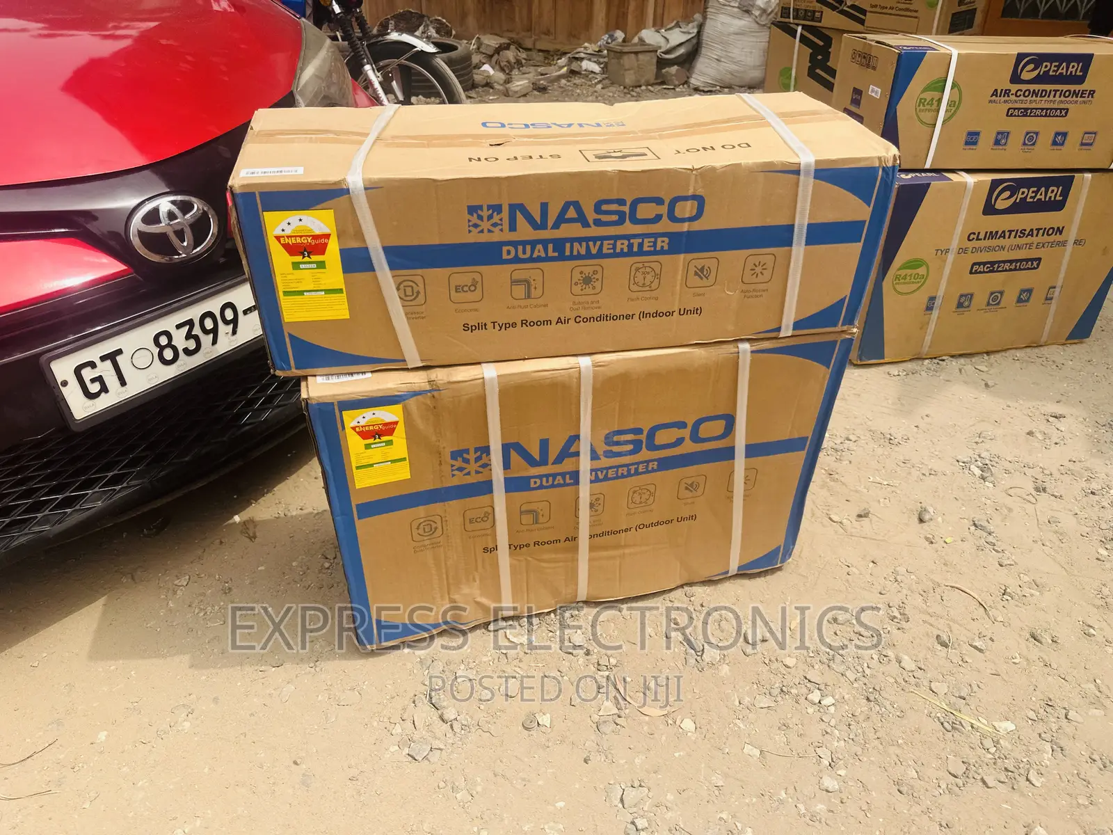 Nasco 2.0hp AC Split R410 White Air Conditioner Cool 