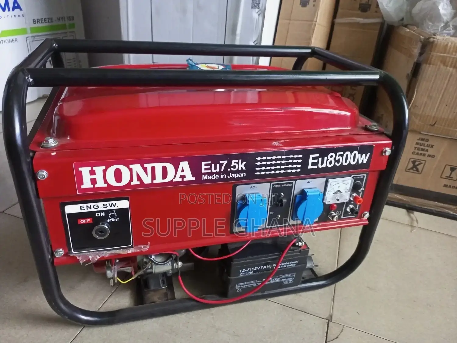 Brand New Honda Keystart Generator 7.5kva