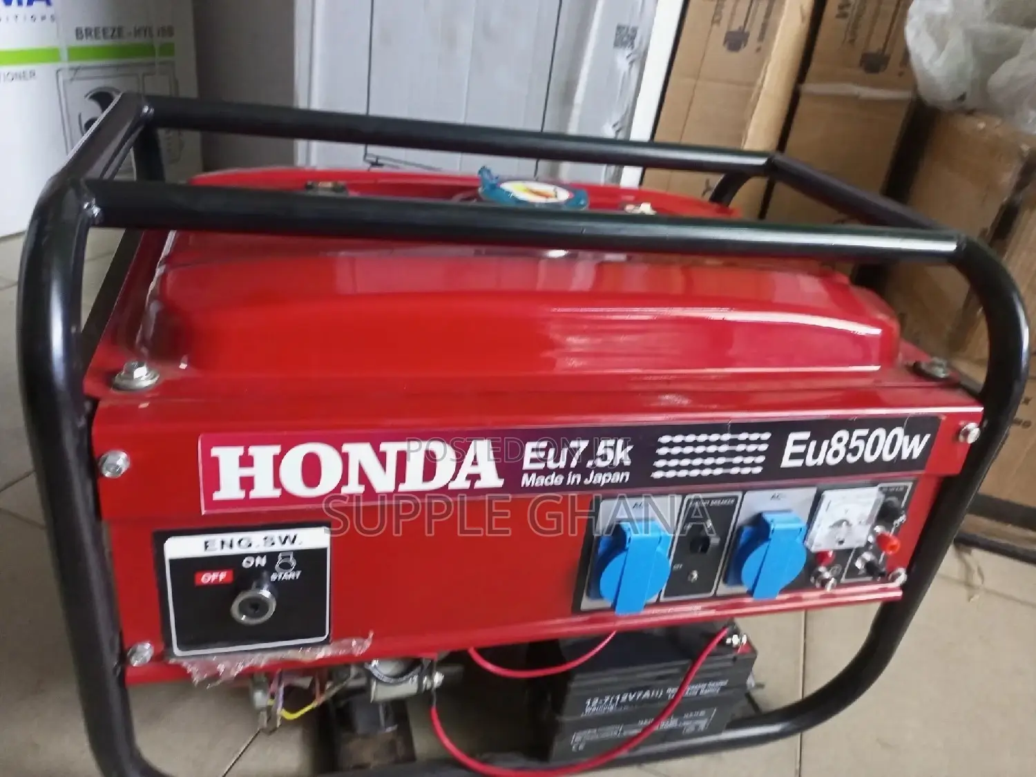 Brand New Honda Keystart Generator 7.5kva