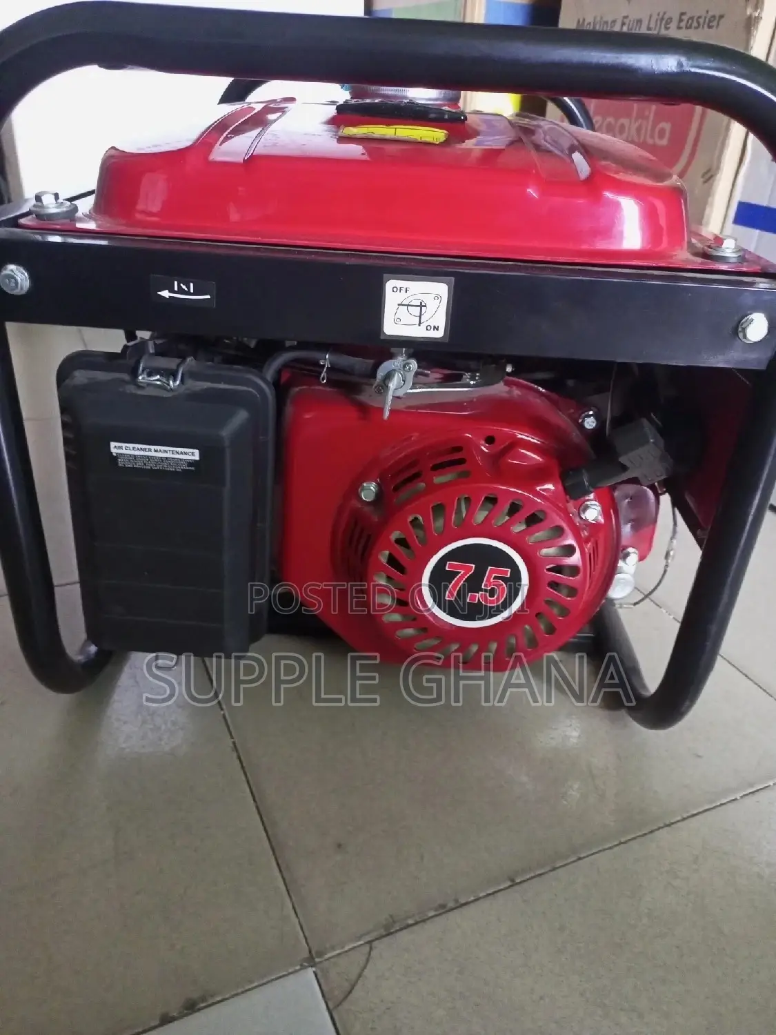 Super Honda Generator Keystart 7.5kva Generator Honda