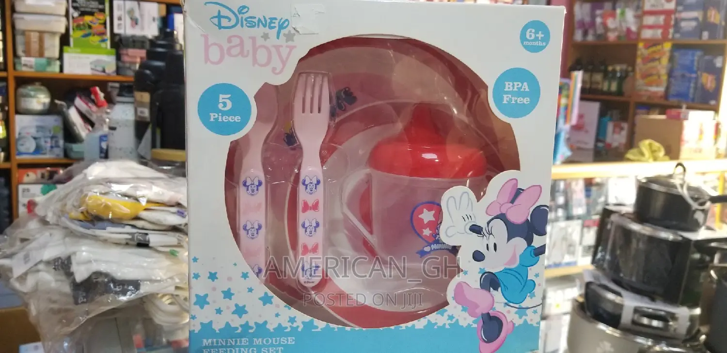 MINNIE Mouse Feeding Set (5pcs) 6m+