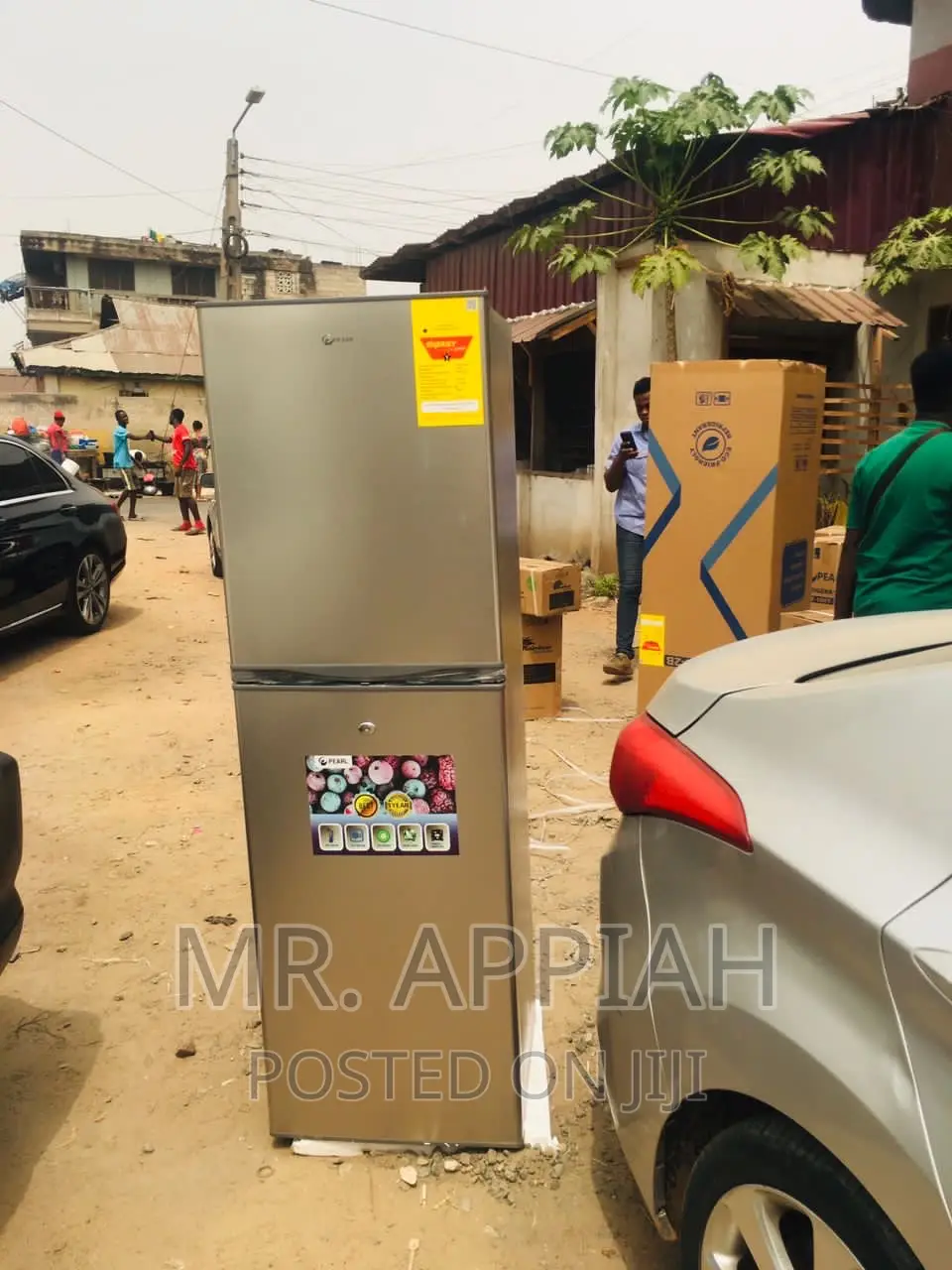 Energy Sufficient Pearl Pf 350 B Double Door Fridge.