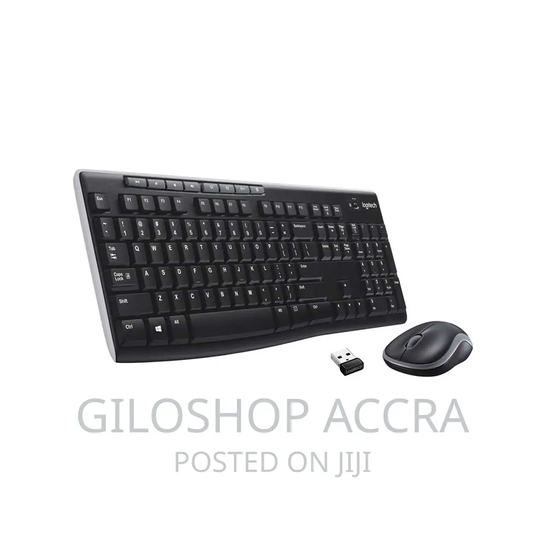 Logitech Mk270 Wireless Keyboard and Mouse Bundle